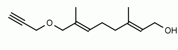 (E,E)-3,7-Dimethyl-8-(2-propargyloxy)-2,6-octadien-1-ol (Propargyl-geraniol) - Echelon Biosciences