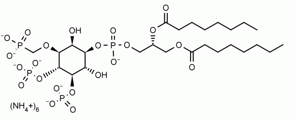 PtdIns(3,4,5)P3 3-methylenephosphonate, diC8 (3C-PtdIns(3,4,5)P3, diC8) - Echelon Biosciences
