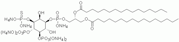 PtdIns(3,4,5)P3 3-phosphothioate, diC16 (3S-PtdIns(3,4,5)P3, diC16) - Echelon Biosciences