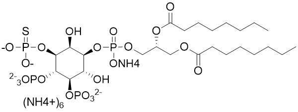 PtdIns(3,4,5)P3 3-phosphothioate, diC8 (3S-PtdIns(3,4,5)P3, diC8) - Echelon Biosciences