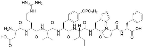 Tyr(PO3H2)4 Angiotensin II, human - Echelon Biosciences