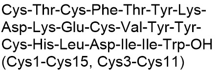 Endothelin 3, cyclic (human, mouse, rabbit, rat)