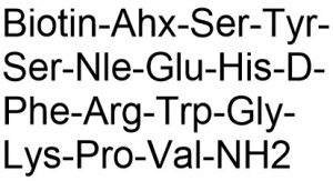 Biotinyl-alpha MSH [Nle4, DPhe7] - Echelon Biosciences