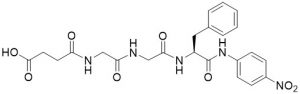 Activity is quantified by the release of p-nitroaniline which is measured by absorbance at 405 nm. - Echelon Biosciences